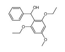 2,6-diethoxy-4-methoxy-benzhydrol Structure