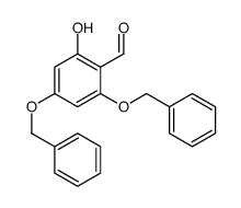 2-hydroxy-4,6-bis(phenylmethoxy)benzaldehyde结构式