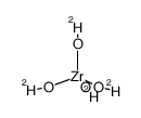 tetra(hydroxy-d)zirconium Structure