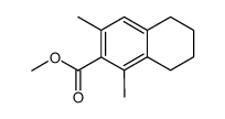 methyl 1,3-dimethyl-5,6,7,8-tetrahydronaphthalene-2-carboxylate Structure