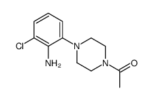 2-(4-ACETYL-PIPERAZIN-1-YL)-6-CHLOROANILINE picture