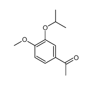 1-(4-methoxy-3-propan-2-yloxyphenyl)ethanone结构式