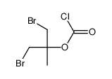 (1,3-dibromo-2-methylpropan-2-yl) carbonochloridate Structure