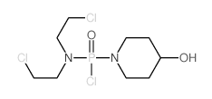 Phosphonamidicchloride, N,N-bis(2-chloroethyl)-P-(4-hydroxy-1-piperidinyl)- (9CI) picture