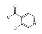 3-chloroisonicotinoyl chloride结构式