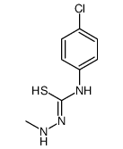 1-(4-chlorophenyl)-3-(methylamino)thiourea结构式