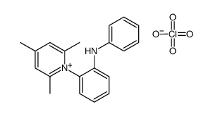 N-phenyl-2-(2,4,6-trimethylpyridin-1-ium-1-yl)aniline,perchlorate结构式