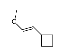 2-methoxyethenylcyclobutane结构式