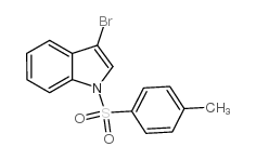 3-BroMo-1-tosyl-1H-indole structure