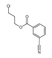 3-chloropropyl 3-cyanobenzoate结构式