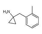 1-(2-methylbenzyl)cyclopropanamine(SALTDATA: HCl)结构式