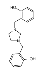 1,3-bis(2'-hydroxy-benzyl)-imidazolidine Structure