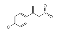 Benzene, 1-chloro-4-[1-(nitromethyl)ethenyl] Structure