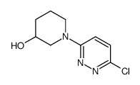 1-(6-Chloro-pyridazin-3-yl)-piperidin-3-ol Structure