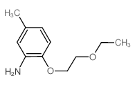 2-(2-Ethoxyethoxy)-5-methylaniline Structure