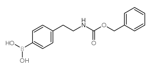 (4-(2-(((Benzyloxy)carbonyl)amino)ethyl)phenyl)boronic acid picture