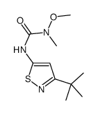 3-(3-tert-butyl-1,2-thiazol-5-yl)-1-methoxy-1-methylurea结构式