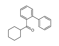 cyclohexyl-(2-phenylphenyl)methanone Structure