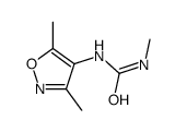 (6CI)-1-(3,5-二甲基-4-异噁唑基)-3-甲基脲结构式