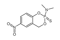 N,N-dimethyl-6-nitro-2-sulfanylidene-4H-1,3,2λ5-benzodioxaphosphinin-2-amine结构式