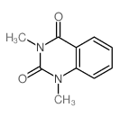 2,4(1H,3H)-Quinazolinedione,1,3-dimethyl- structure