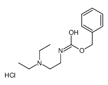diethyl-[2-(phenylmethoxycarbonylamino)ethyl]azanium,chloride结构式