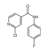 2-chloro-N-(4-fluorophenyl)pyridine-4-carboxamide picture