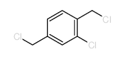 Benzene,2-chloro-1,4-bis(chloromethyl)-结构式