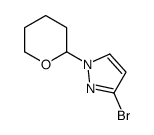 3-bromo-1-(oxan-2-yl)pyrazole Structure