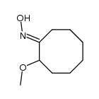 2-Methoxy-cyclooctanonoxim结构式