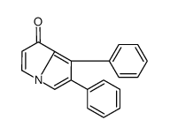 6,7-diphenyl-1-pyrrolizinone结构式