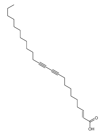 tetracos-2-en-10,12-diynoic acid Structure