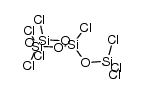2,2,4,4,6-pentachloro-6-((trichlorosilyl)oxy)-1,3,5,2,4,6-trioxatrisilinane结构式
