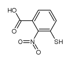 2-Nitro-3-carboxythiophenol Structure