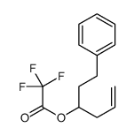1-phenylhex-5-en-3-yl 2,2,2-trifluoroacetate Structure