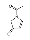 3H-Pyrrol-3-one,1-acetyl-1,2-dihydro-(9CI) structure