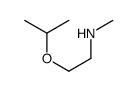 N-methyl-2-propan-2-yloxyethanamine Structure