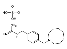 2-[[4-(azocan-1-ylmethyl)phenyl]methyl]guanidine,sulfuric acid结构式