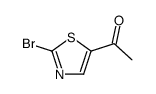 1-(2-溴-噻唑-5-基)乙酮结构式