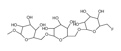 methyl-6''-deoxy-6'-fluoroisomaltoside trisaccharide Structure