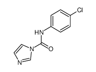 N-(4-chlorophenyl)-1H-imidazole-1-carboxamide结构式