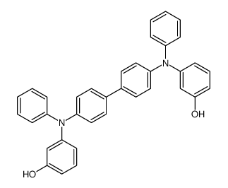 3-(N-[4-[4-(N-(3-hydroxyphenyl)anilino)phenyl]phenyl]anilino)phenol结构式