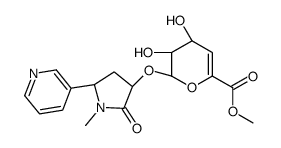 trans-3'-Hydroxycotinine-O-(4-deoxy-4,5-didehydro)--D-glucuronide, Methyl Ester structure