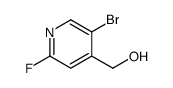 (5-Bromo-2-fluoropyridin-4-yl)methanol Structure