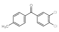 (3,4-dichlorophenyl)-(4-methylphenyl)methanone Structure