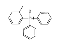 diphenyl-o-tolylphosphine-borane Structure