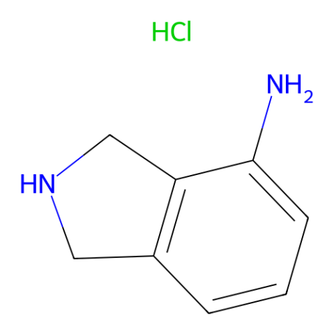 2,3-Dihydro-1H-isoindol-4-ylamine hydrochloride Structure