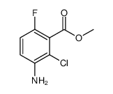 Methyl 3-Amino-2-Chloro-6-Fluorobenzoate Structure