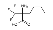 DL-2-(TRIFLUOROMETHYL)NORLEUCINE Structure