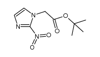 tert-butyl 2-(2-nitro-1H-imidazol-1-yl)acetate Structure